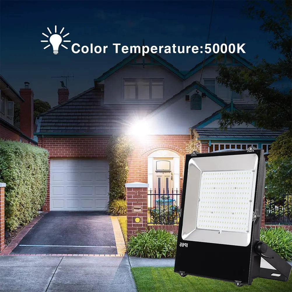 150W LED Flood Light-IP65 Waterproof 5000K Daylight 21000lm-350W-450W MH/HPS Equivalent-Outdoor Security Floodlight-ETL DLC Listed TANLITE