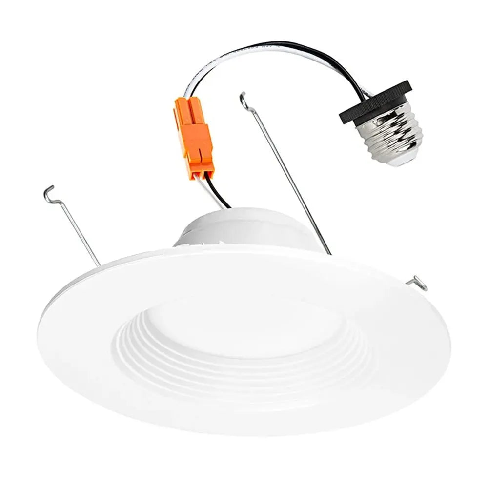 36 Pack-6 inch 15W Led Recessed Retrofit Downlight-1200 Lumens-AC 100-277V-5CCT Selectable-E26 Screw Base Adaptor TANLITE