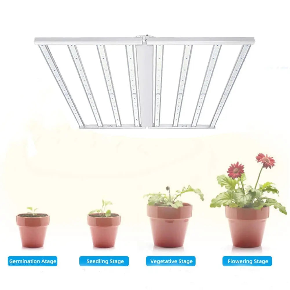 4*4 ft LED Grow Light With 0-10v Dimmable Full Spectrum With Enhanced Red For Full Grows TANLITE