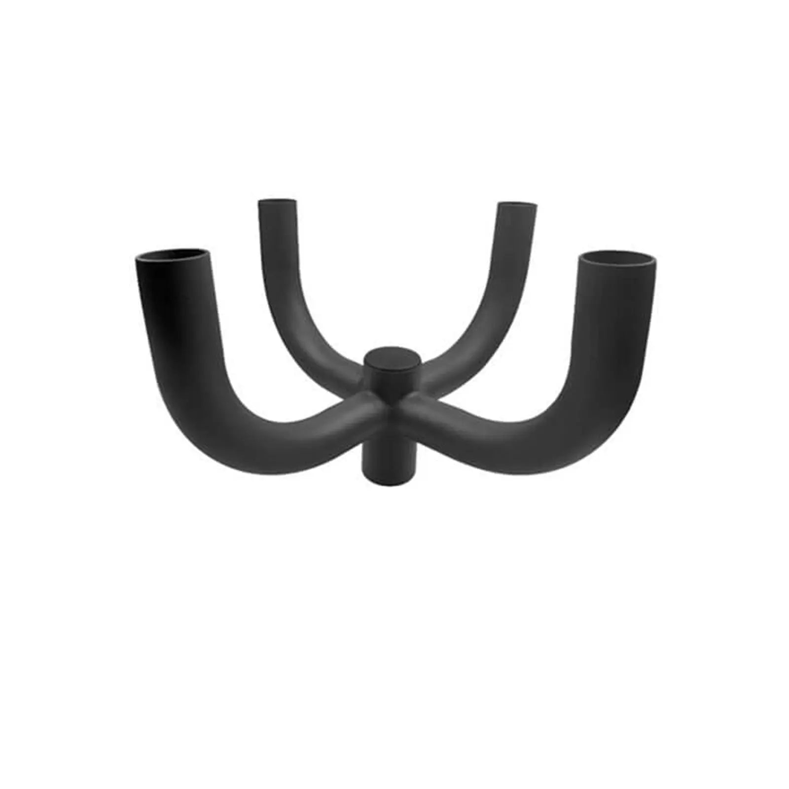 Tenon Adapter, 90 Degree Quad Round Bullhorn Tenon for 4 fixtures, LED Street Light, Shoebox Parking Light, Parking Lot Pole Bracket TANLITE