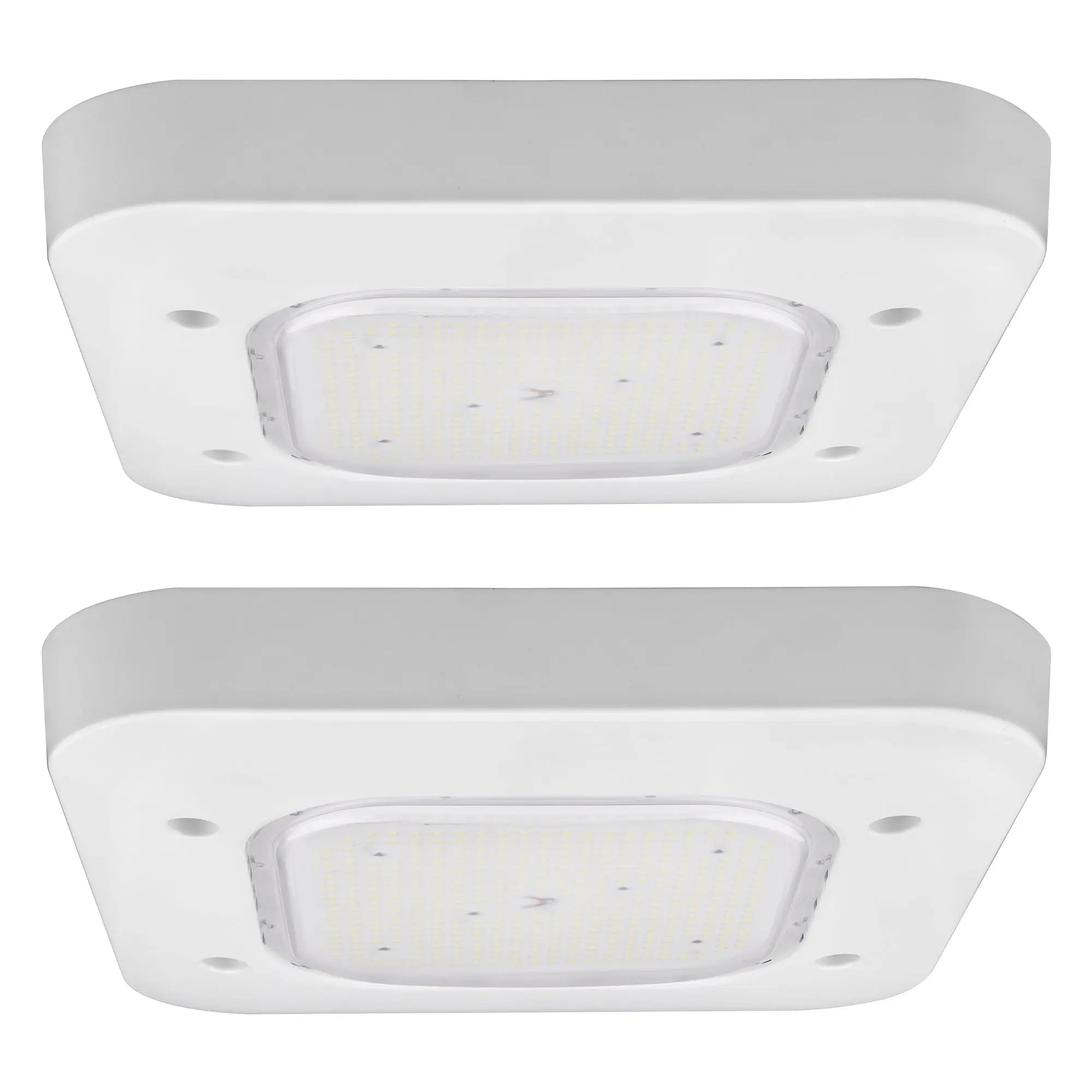 TANLITE 150W LED Canopy Light-5700K-Square-19500 Lumen-Gas Station Lighting-5 Years Warranty