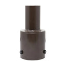 5 Inch Round Pole Bracket Tenon Adapter, Tenon Pole Bracket, Pole Top Mount for Slip Fit Mounting Parking Lot Light TANLITE